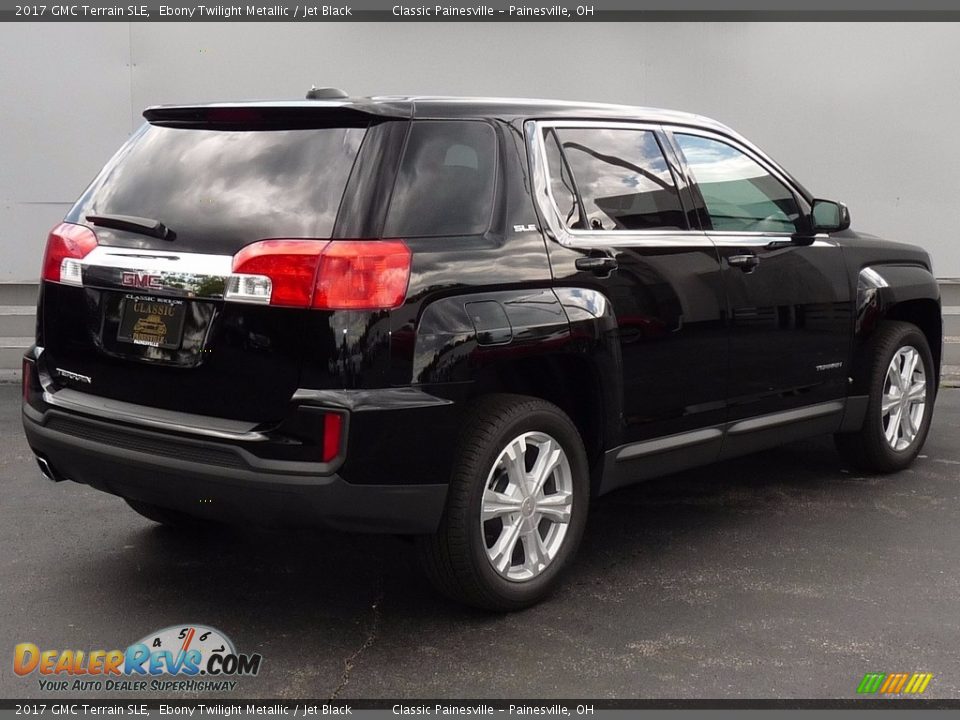 2017 GMC Terrain SLE Ebony Twilight Metallic / Jet Black Photo #2