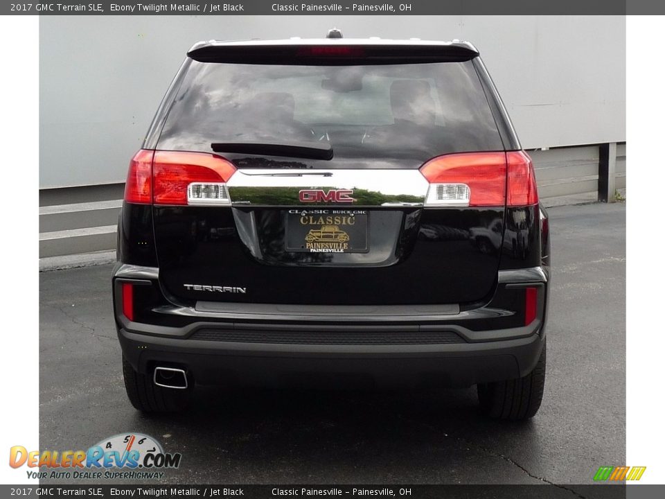 2017 GMC Terrain SLE Ebony Twilight Metallic / Jet Black Photo #3