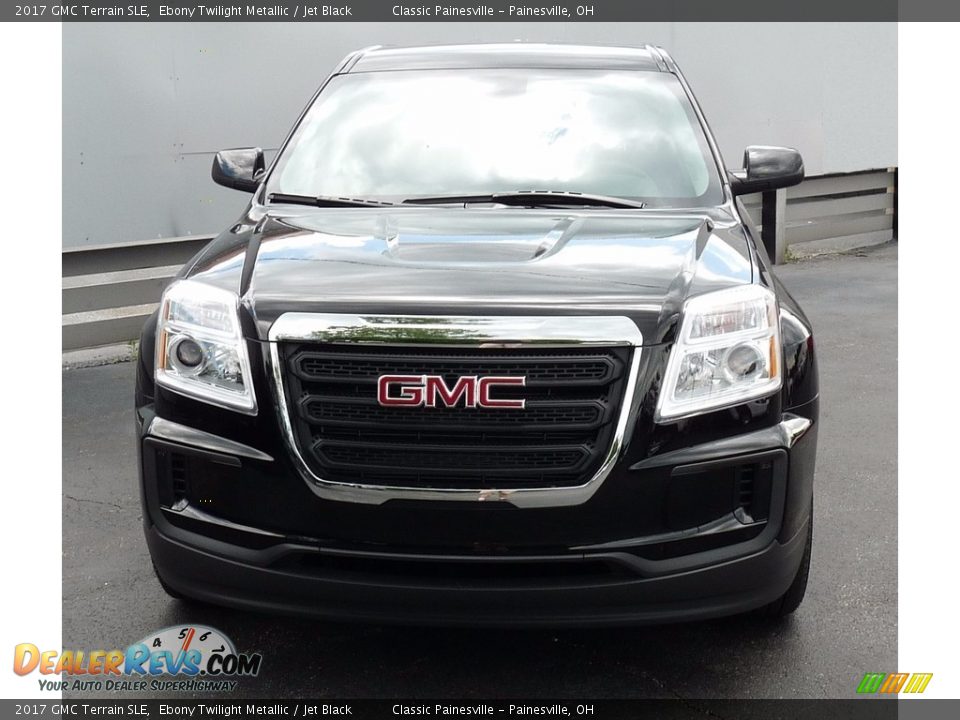 2017 GMC Terrain SLE Ebony Twilight Metallic / Jet Black Photo #4