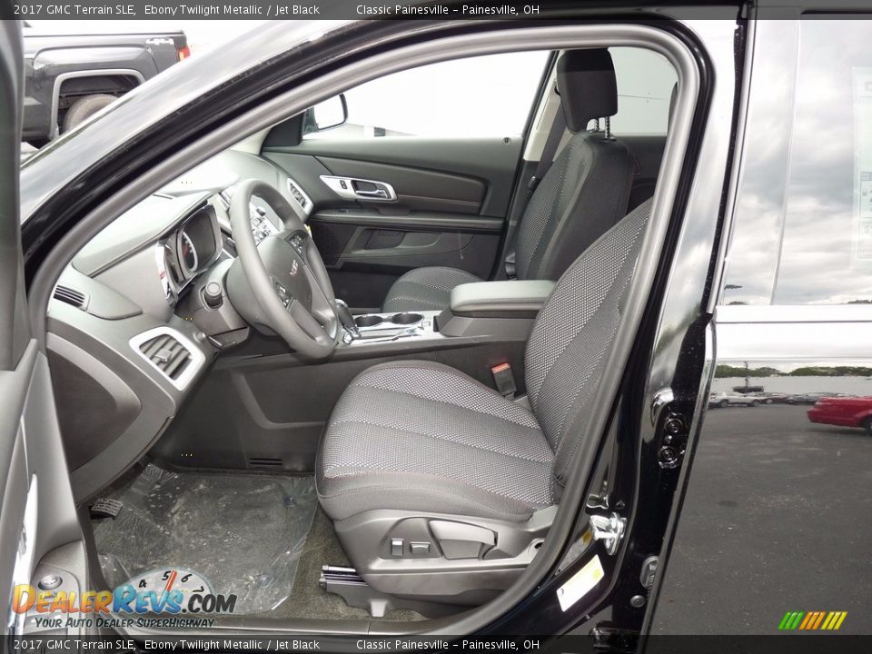 2017 GMC Terrain SLE Ebony Twilight Metallic / Jet Black Photo #6