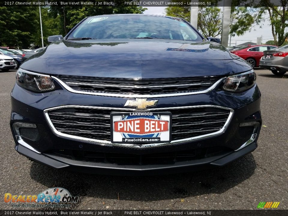 2017 Chevrolet Malibu Hybrid Blue Velvet Metallic / Jet Black Photo #2