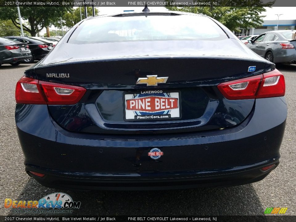 2017 Chevrolet Malibu Hybrid Blue Velvet Metallic / Jet Black Photo #6