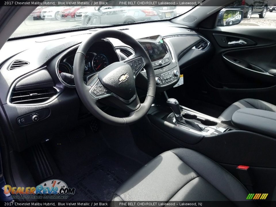 2017 Chevrolet Malibu Hybrid Blue Velvet Metallic / Jet Black Photo #8