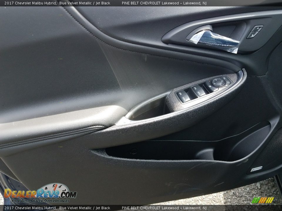 2017 Chevrolet Malibu Hybrid Blue Velvet Metallic / Jet Black Photo #9