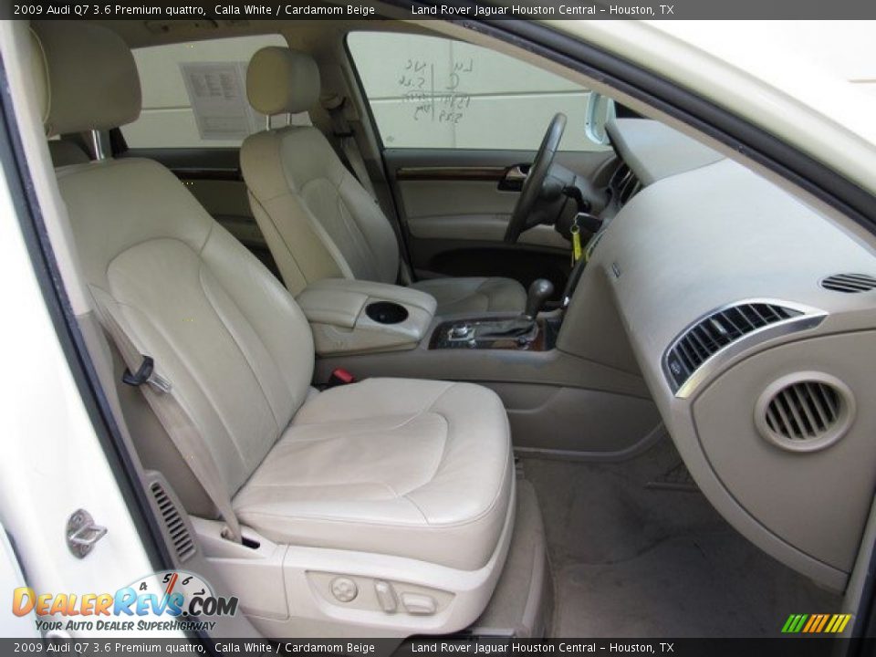 Front Seat of 2009 Audi Q7 3.6 Premium quattro Photo #5
