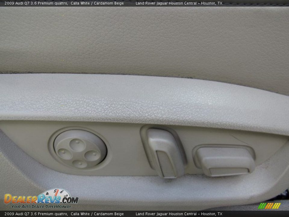 2009 Audi Q7 3.6 Premium quattro Calla White / Cardamom Beige Photo #20