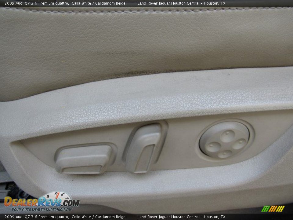2009 Audi Q7 3.6 Premium quattro Calla White / Cardamom Beige Photo #27