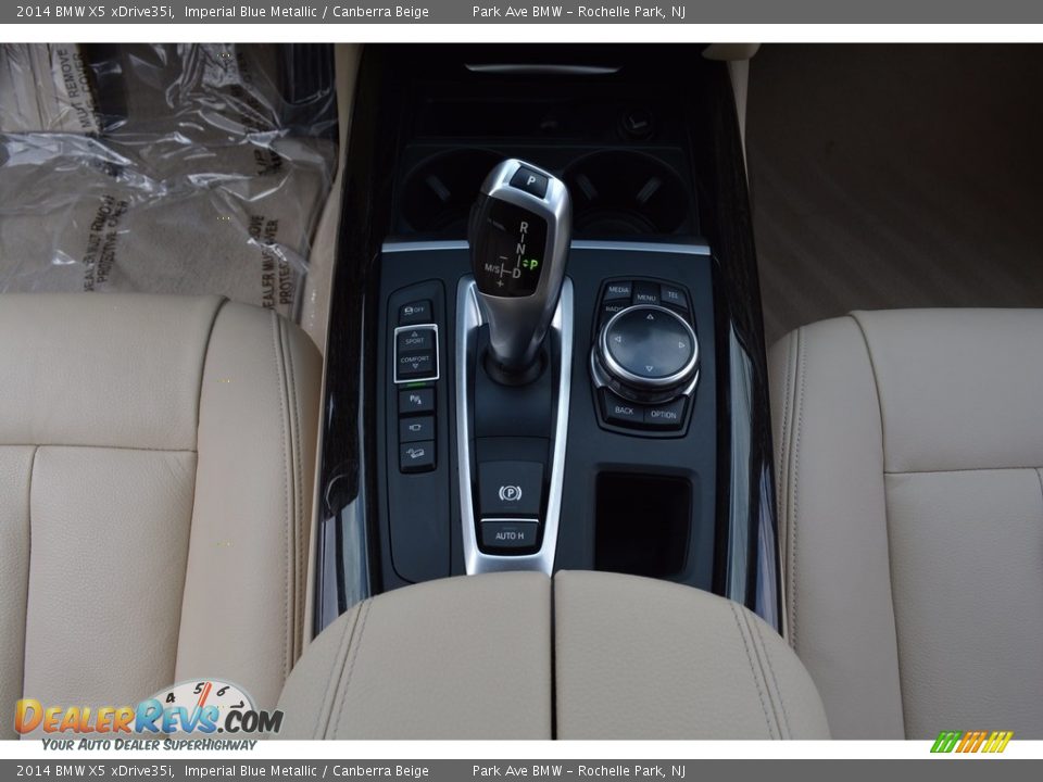 2014 BMW X5 xDrive35i Imperial Blue Metallic / Canberra Beige Photo #17