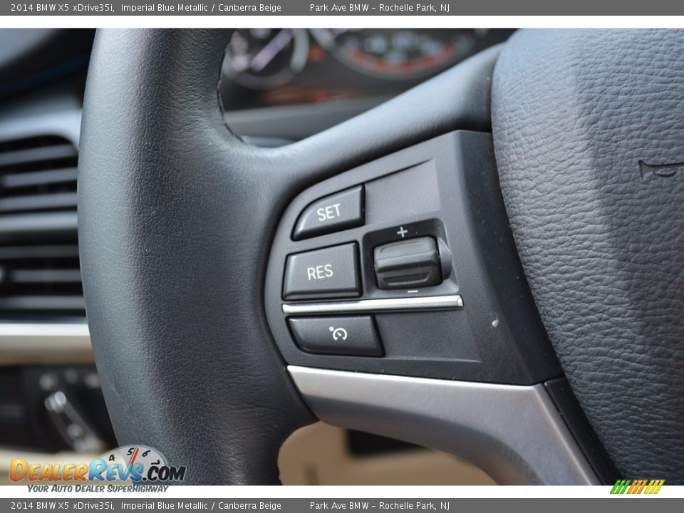2014 BMW X5 xDrive35i Imperial Blue Metallic / Canberra Beige Photo #19
