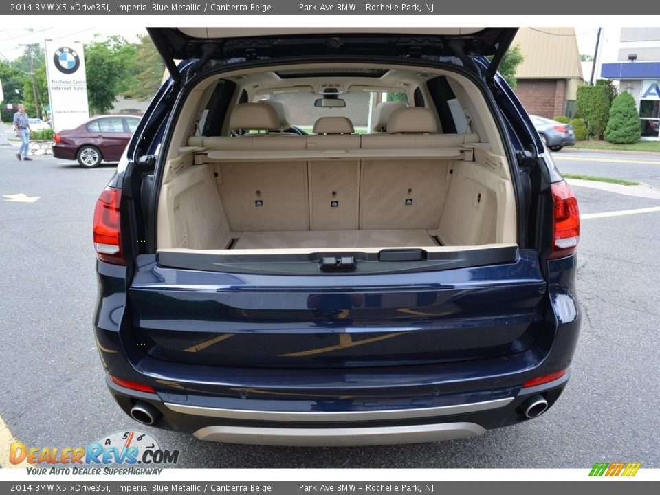 2014 BMW X5 xDrive35i Imperial Blue Metallic / Canberra Beige Photo #22