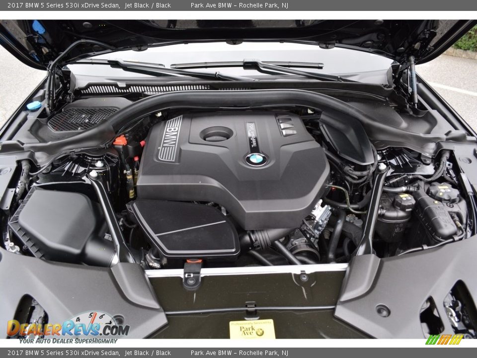 2017 BMW 5 Series 530i xDrive Sedan 2.0 Liter DI TwinPower Turbocharged DOHC 16-Valve VVT 4 Cylinder Engine Photo #28