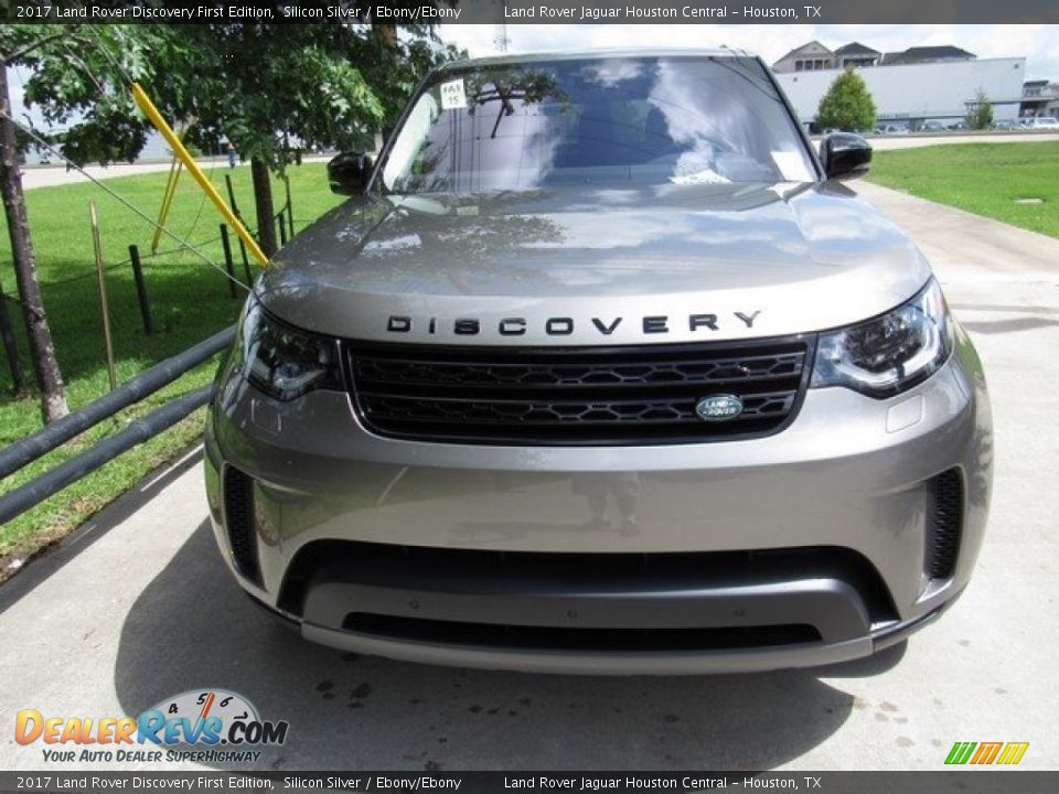 2017 Land Rover Discovery First Edition Silicon Silver / Ebony/Ebony Photo #9