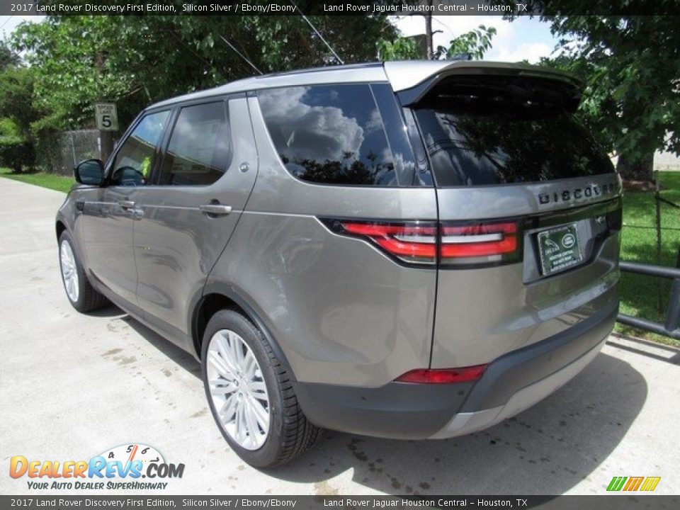 2017 Land Rover Discovery First Edition Silicon Silver / Ebony/Ebony Photo #12