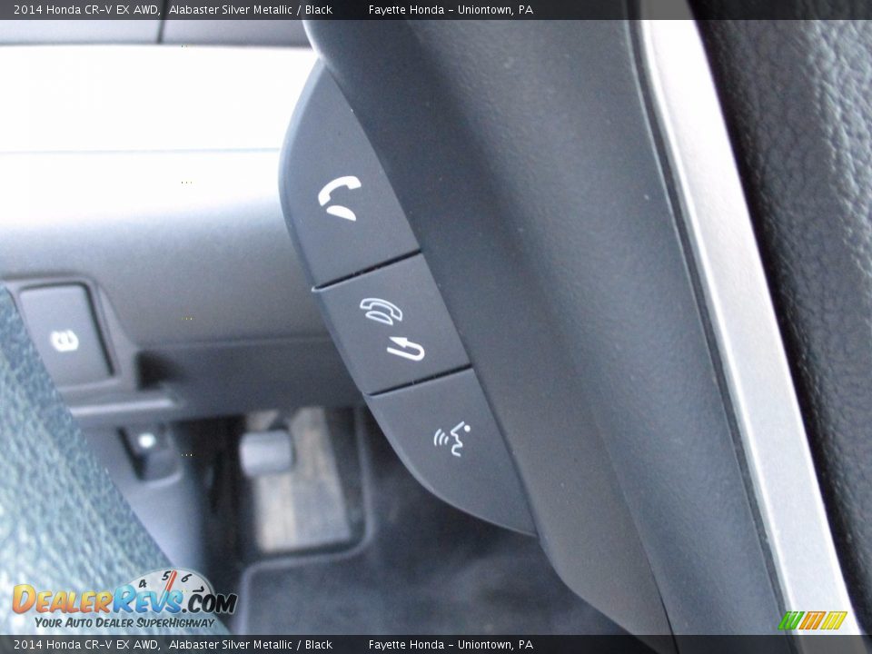 2014 Honda CR-V EX AWD Alabaster Silver Metallic / Black Photo #15
