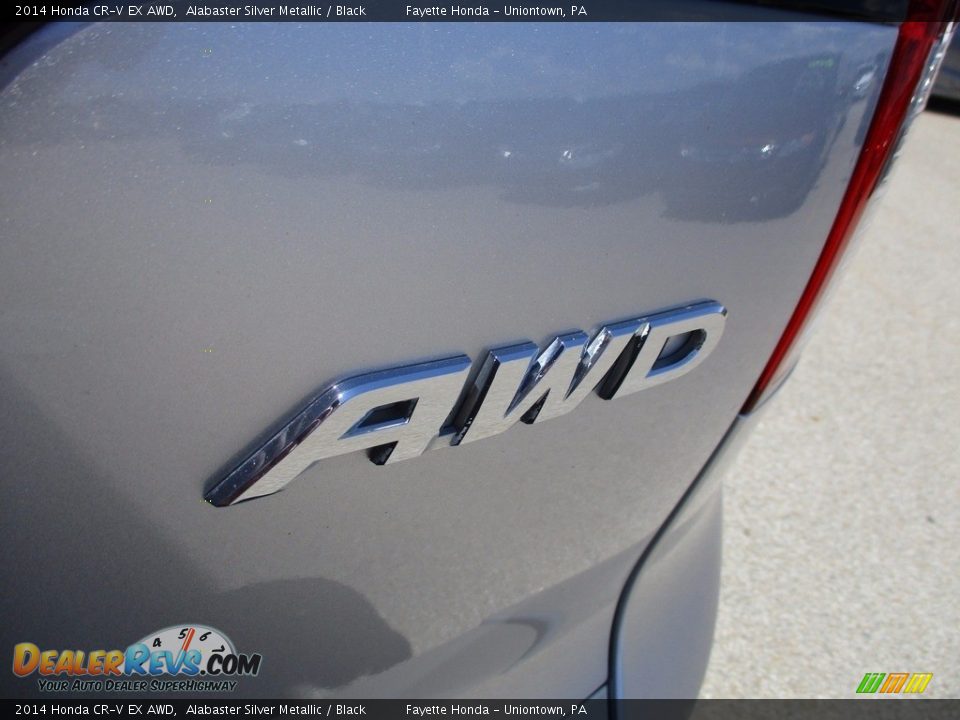 2014 Honda CR-V EX AWD Alabaster Silver Metallic / Black Photo #19