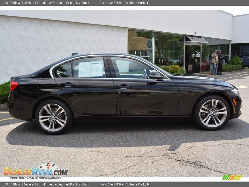 2017 BMW 3 Series 330i xDrive Sedan Jet Black / Black Photo #2