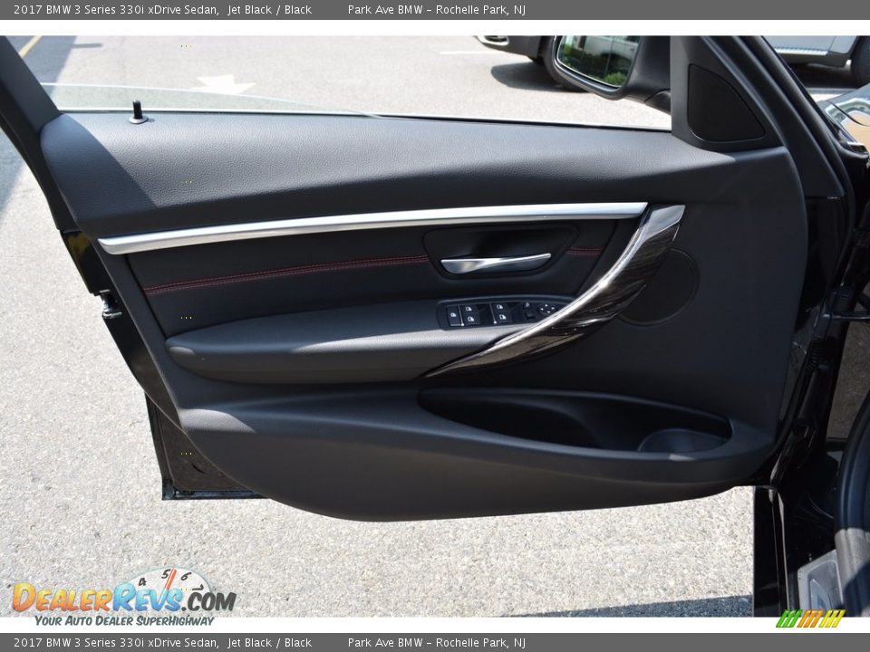 2017 BMW 3 Series 330i xDrive Sedan Jet Black / Black Photo #8