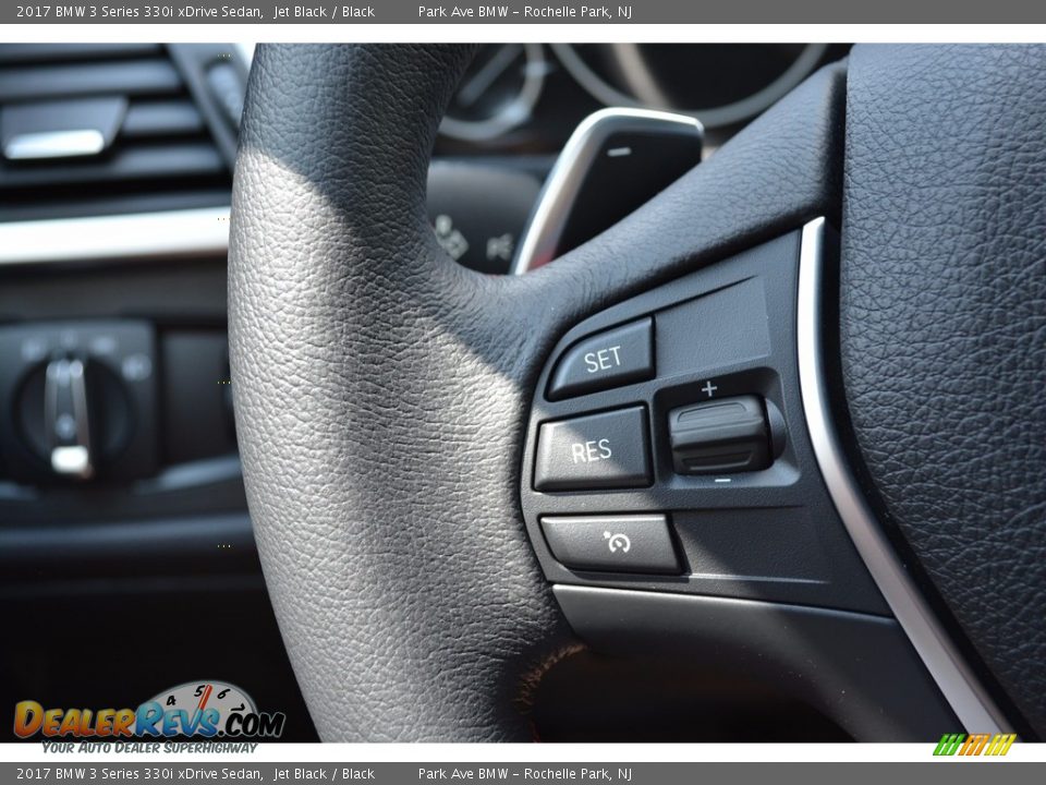 2017 BMW 3 Series 330i xDrive Sedan Jet Black / Black Photo #19