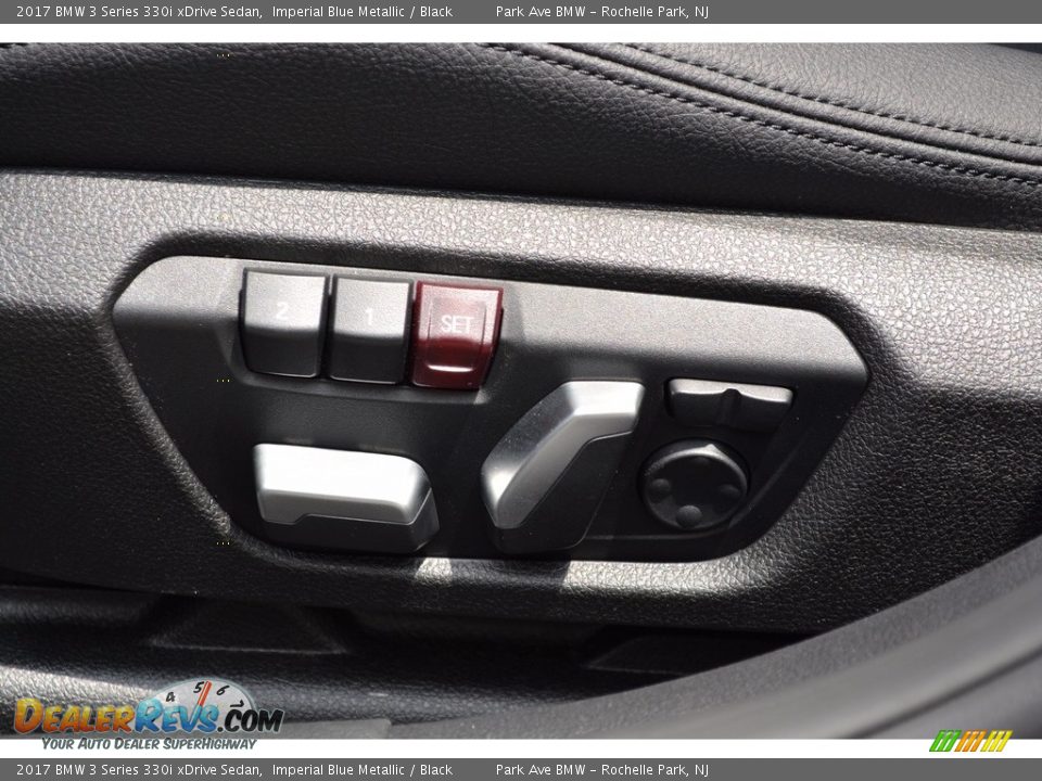 2017 BMW 3 Series 330i xDrive Sedan Imperial Blue Metallic / Black Photo #12