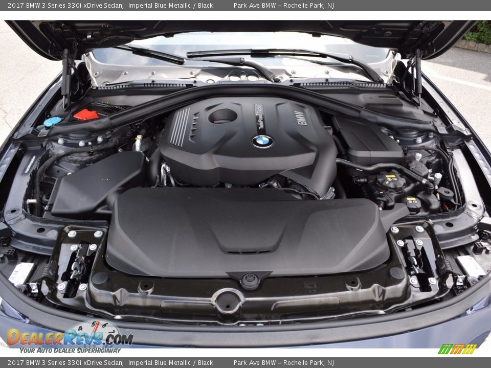 2017 BMW 3 Series 330i xDrive Sedan Imperial Blue Metallic / Black Photo #30