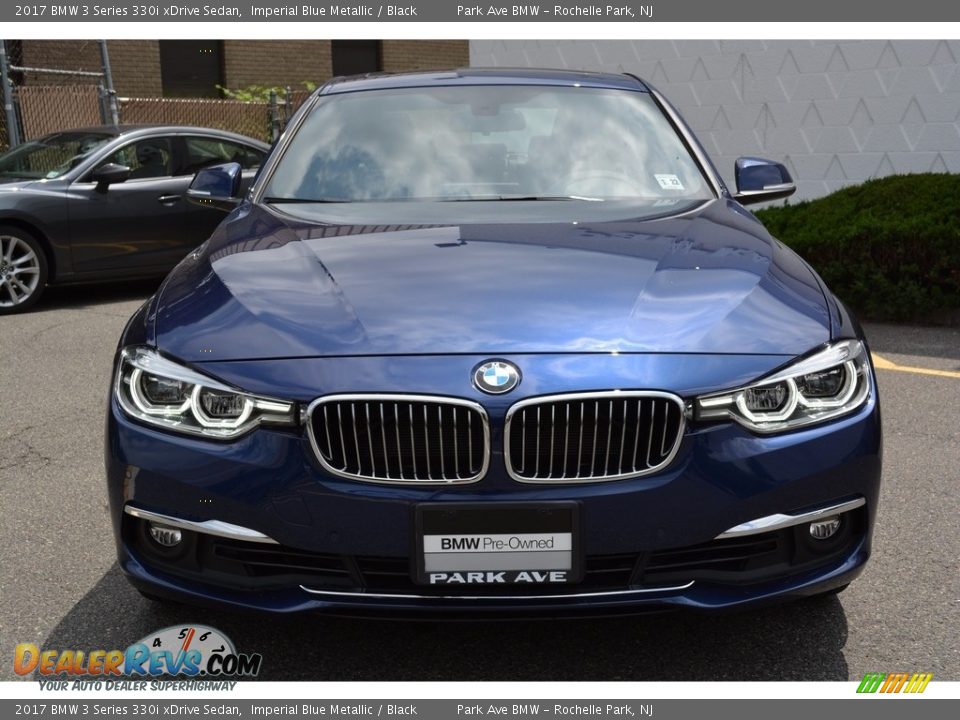 2017 BMW 3 Series 330i xDrive Sedan Imperial Blue Metallic / Black Photo #7