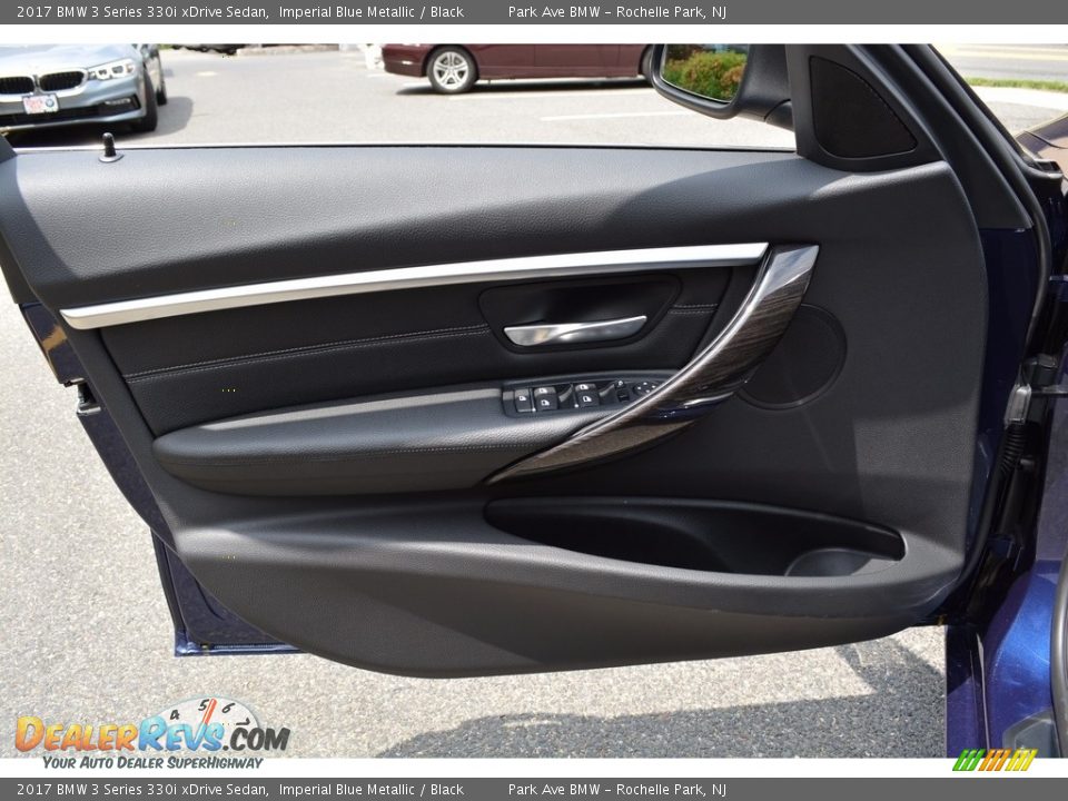 2017 BMW 3 Series 330i xDrive Sedan Imperial Blue Metallic / Black Photo #8