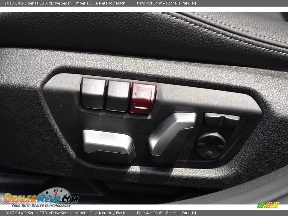 2017 BMW 3 Series 330i xDrive Sedan Imperial Blue Metallic / Black Photo #12