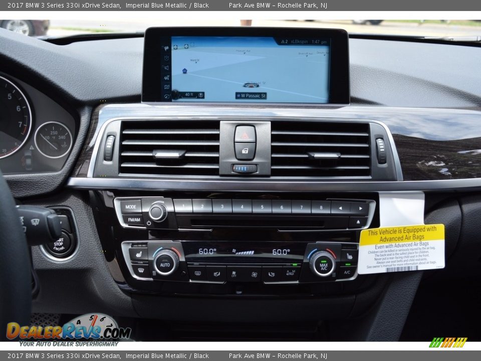 2017 BMW 3 Series 330i xDrive Sedan Imperial Blue Metallic / Black Photo #16