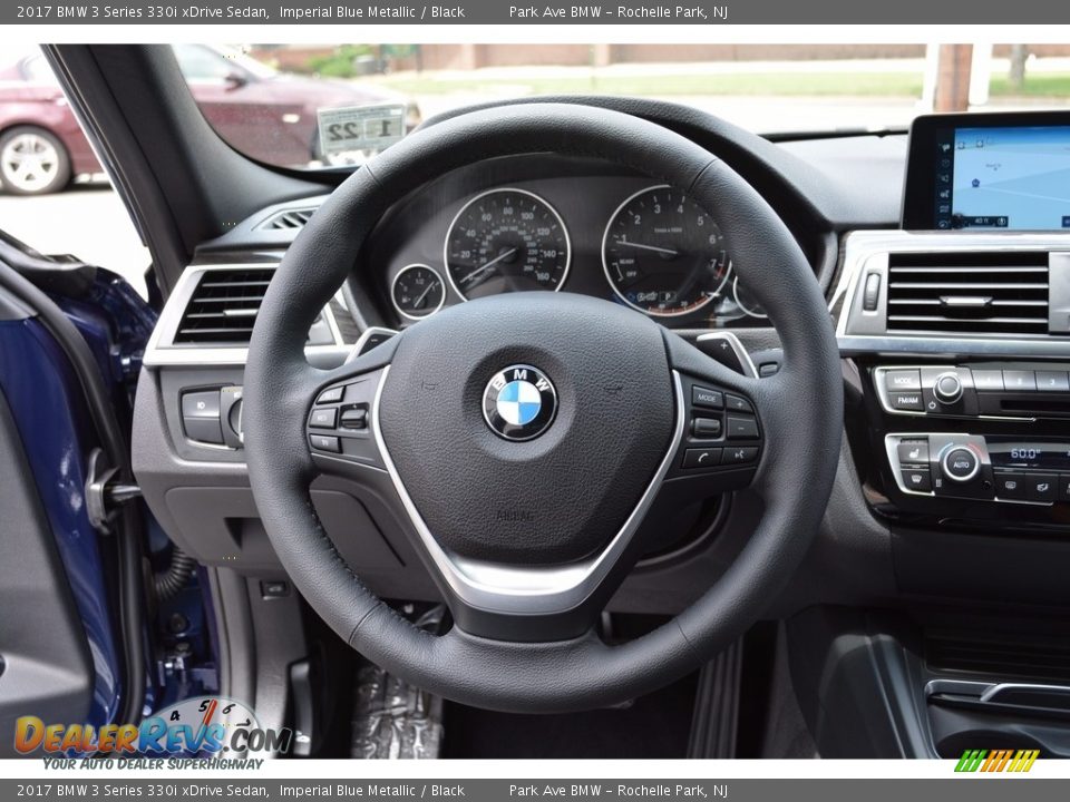 2017 BMW 3 Series 330i xDrive Sedan Imperial Blue Metallic / Black Photo #18