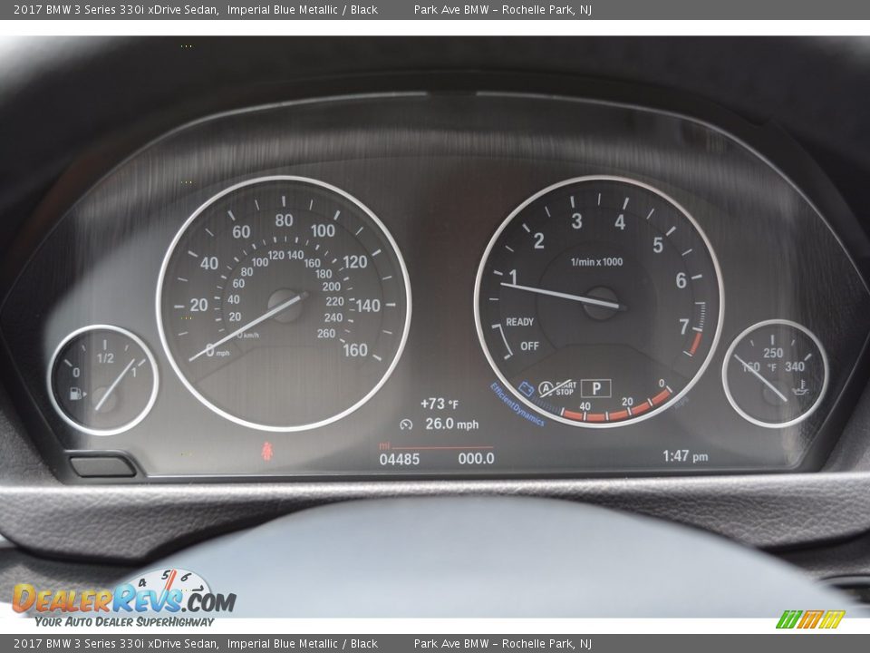 2017 BMW 3 Series 330i xDrive Sedan Imperial Blue Metallic / Black Photo #21