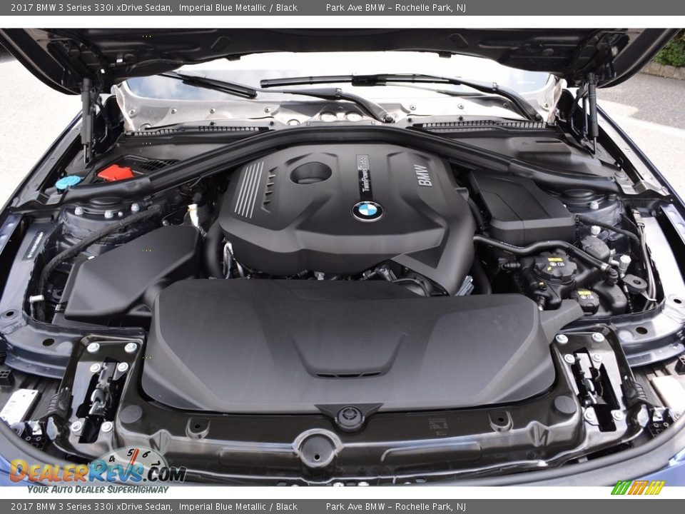 2017 BMW 3 Series 330i xDrive Sedan Imperial Blue Metallic / Black Photo #30