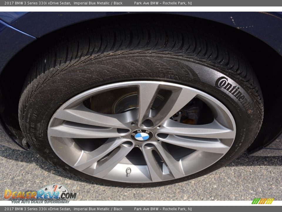 2017 BMW 3 Series 330i xDrive Sedan Imperial Blue Metallic / Black Photo #33