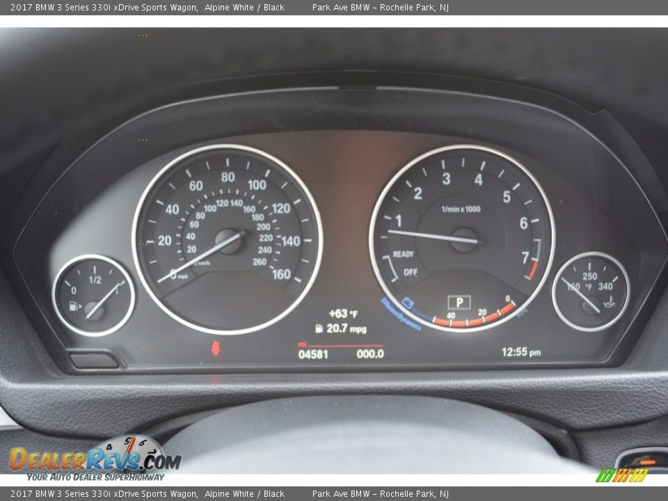 2017 BMW 3 Series 330i xDrive Sports Wagon Gauges Photo #21