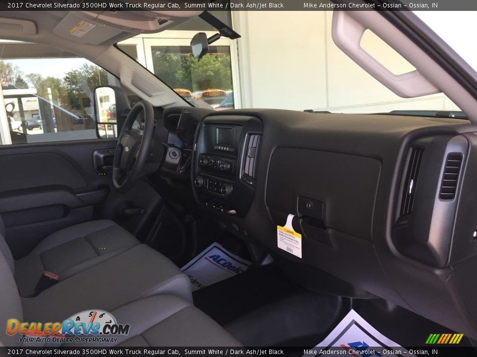 2017 Chevrolet Silverado 3500HD Work Truck Regular Cab Summit White / Dark Ash/Jet Black Photo #7