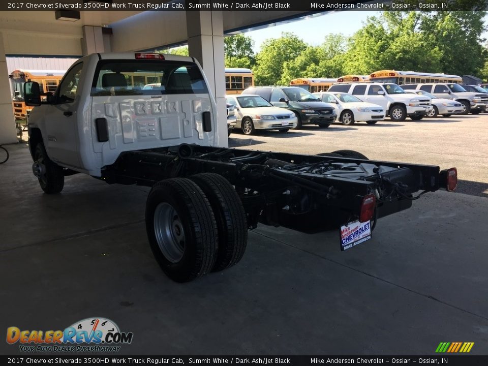 2017 Chevrolet Silverado 3500HD Work Truck Regular Cab Summit White / Dark Ash/Jet Black Photo #11