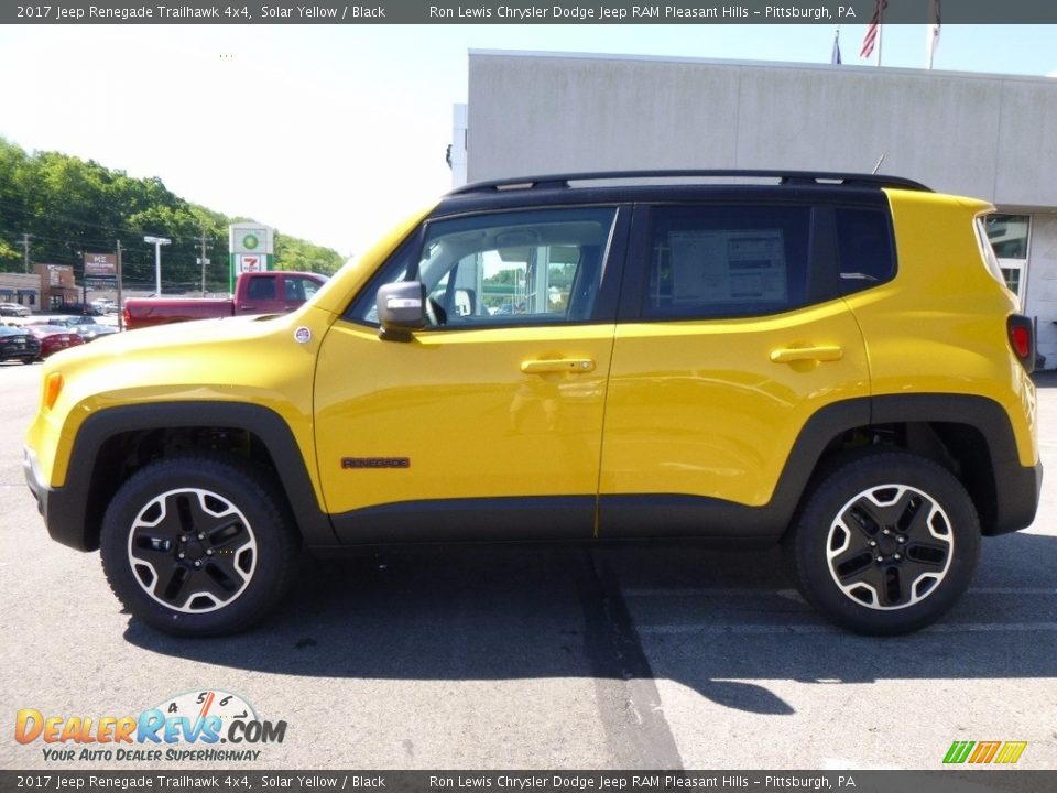 2017 Jeep Renegade Trailhawk 4x4 Solar Yellow / Black Photo #2
