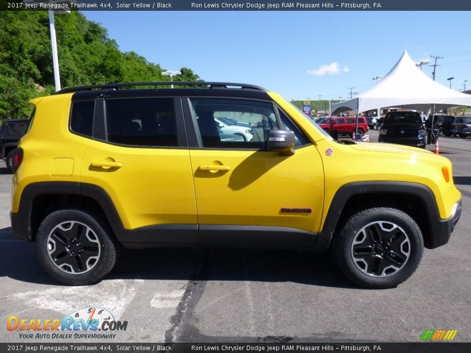 2017 Jeep Renegade Trailhawk 4x4 Solar Yellow / Black Photo #7