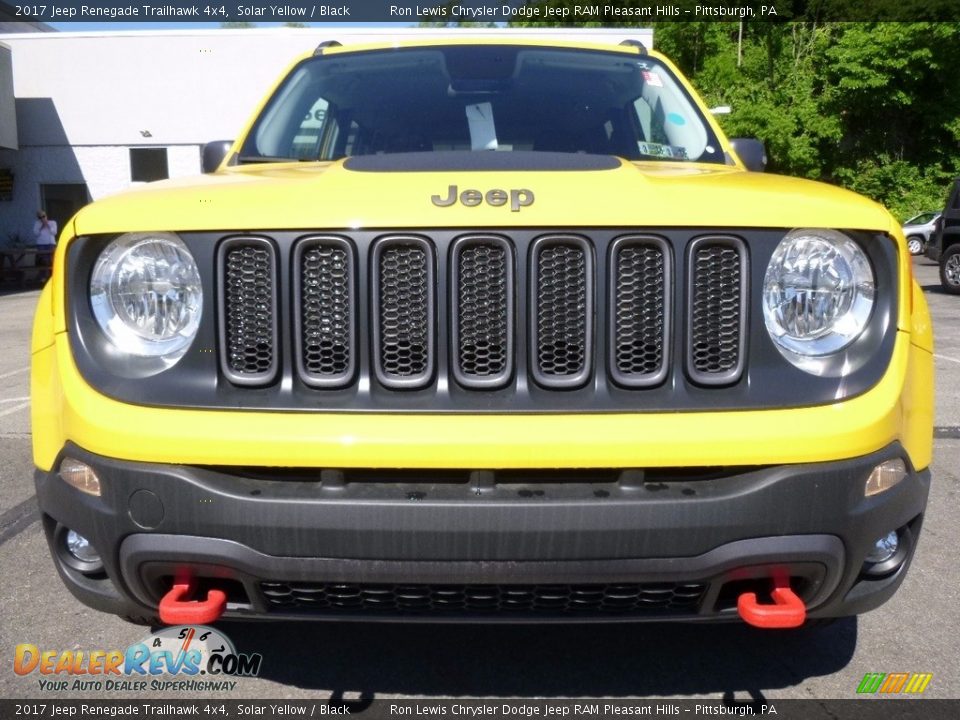 2017 Jeep Renegade Trailhawk 4x4 Solar Yellow / Black Photo #9