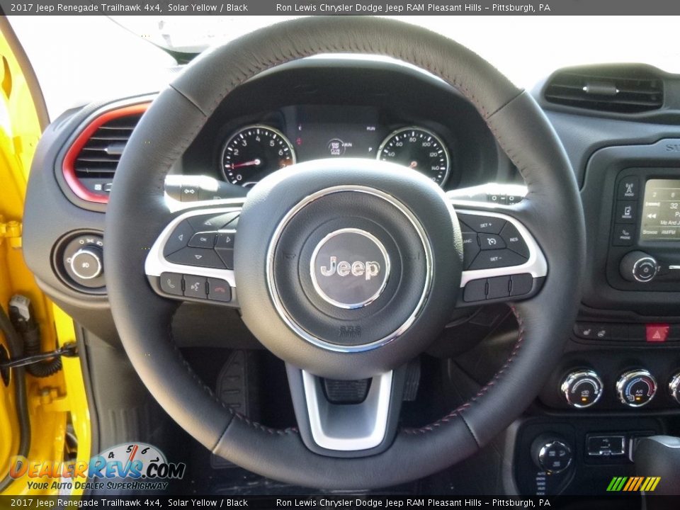 2017 Jeep Renegade Trailhawk 4x4 Solar Yellow / Black Photo #18