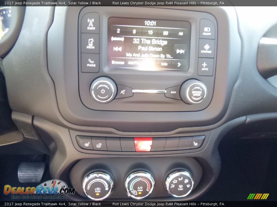 2017 Jeep Renegade Trailhawk 4x4 Solar Yellow / Black Photo #20