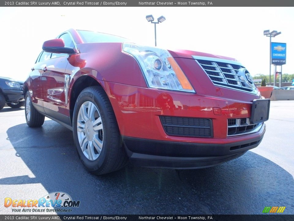 2013 Cadillac SRX Luxury AWD Crystal Red Tintcoat / Ebony/Ebony Photo #12