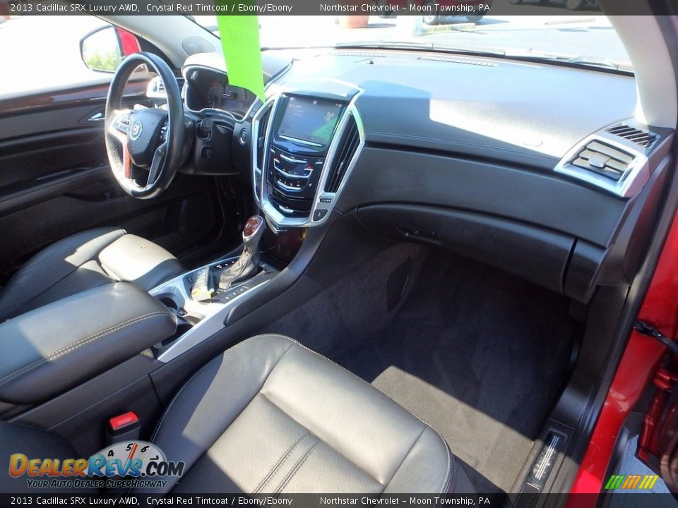 2013 Cadillac SRX Luxury AWD Crystal Red Tintcoat / Ebony/Ebony Photo #16