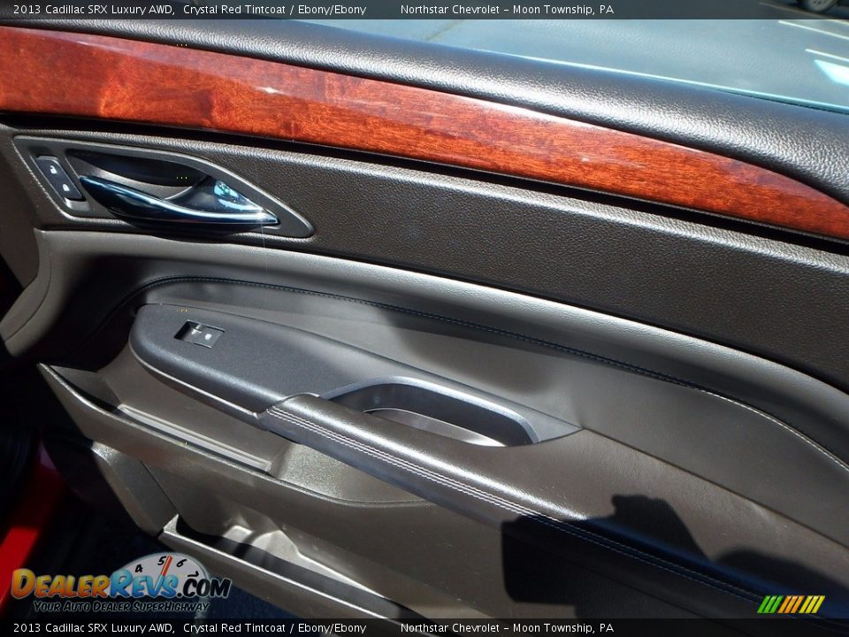 2013 Cadillac SRX Luxury AWD Crystal Red Tintcoat / Ebony/Ebony Photo #17