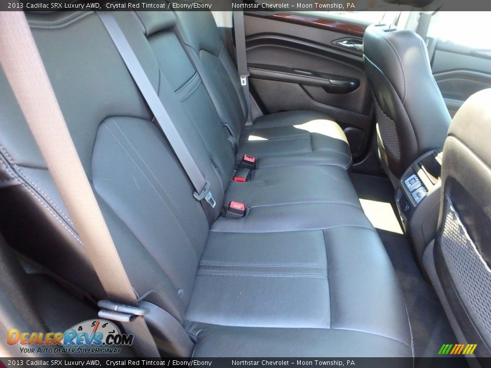 2013 Cadillac SRX Luxury AWD Crystal Red Tintcoat / Ebony/Ebony Photo #19