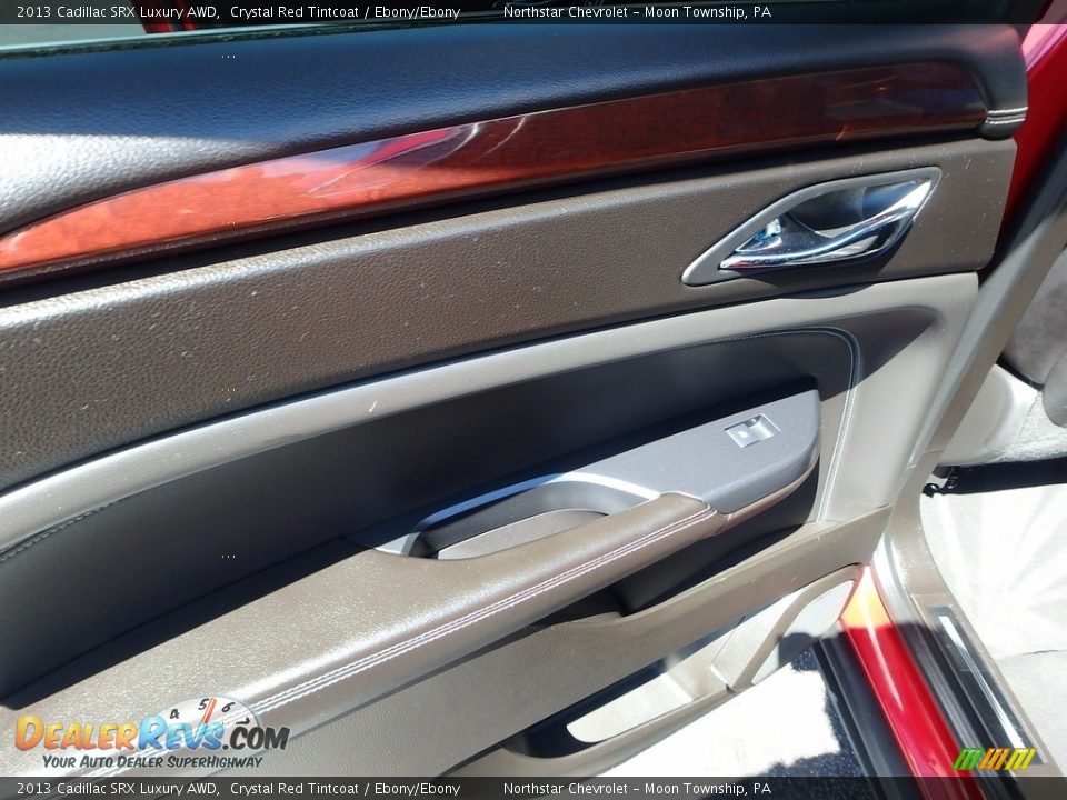 2013 Cadillac SRX Luxury AWD Crystal Red Tintcoat / Ebony/Ebony Photo #23