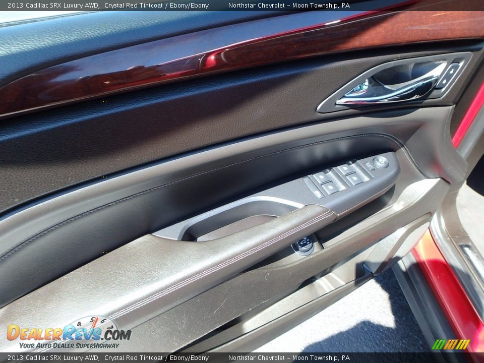 2013 Cadillac SRX Luxury AWD Crystal Red Tintcoat / Ebony/Ebony Photo #24