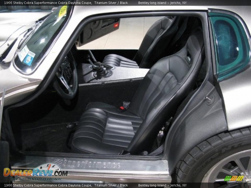 Black Interior - 1966 Shelby Cobra Superformance Cobra Daytona Coupe Photo #6