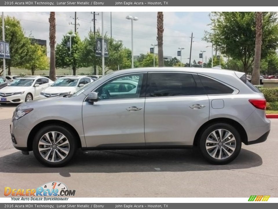 2016 Acura MDX Technology Lunar Silver Metallic / Ebony Photo #4