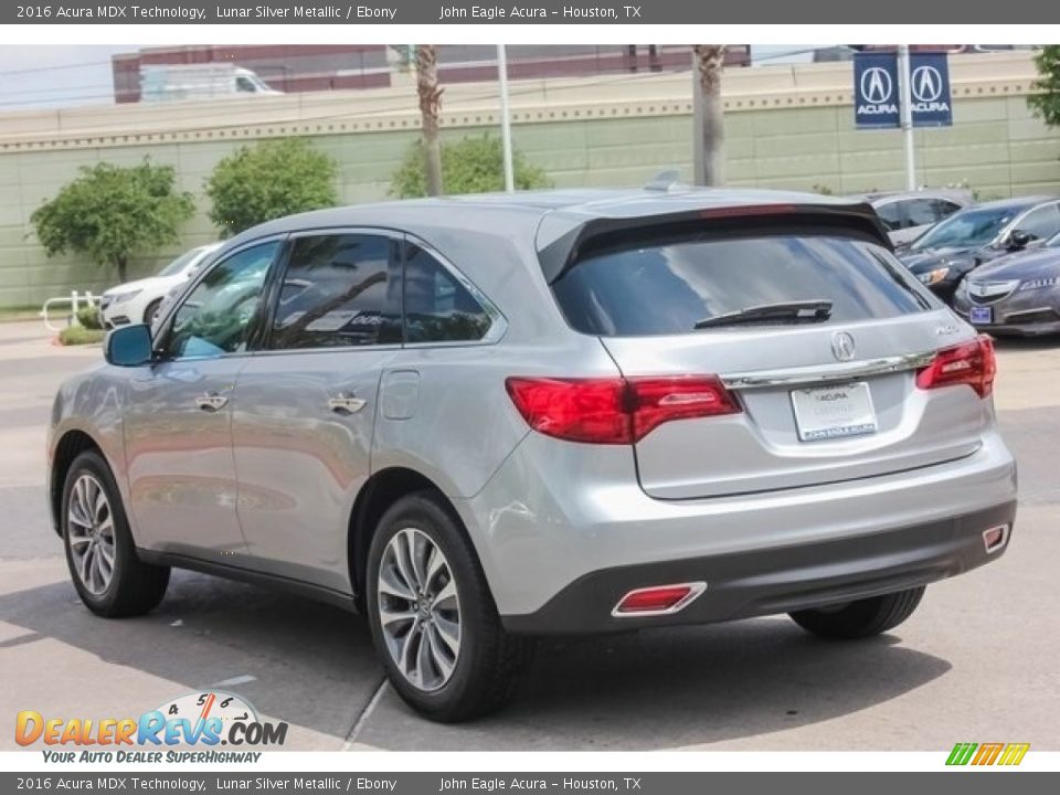 2016 Acura MDX Technology Lunar Silver Metallic / Ebony Photo #5