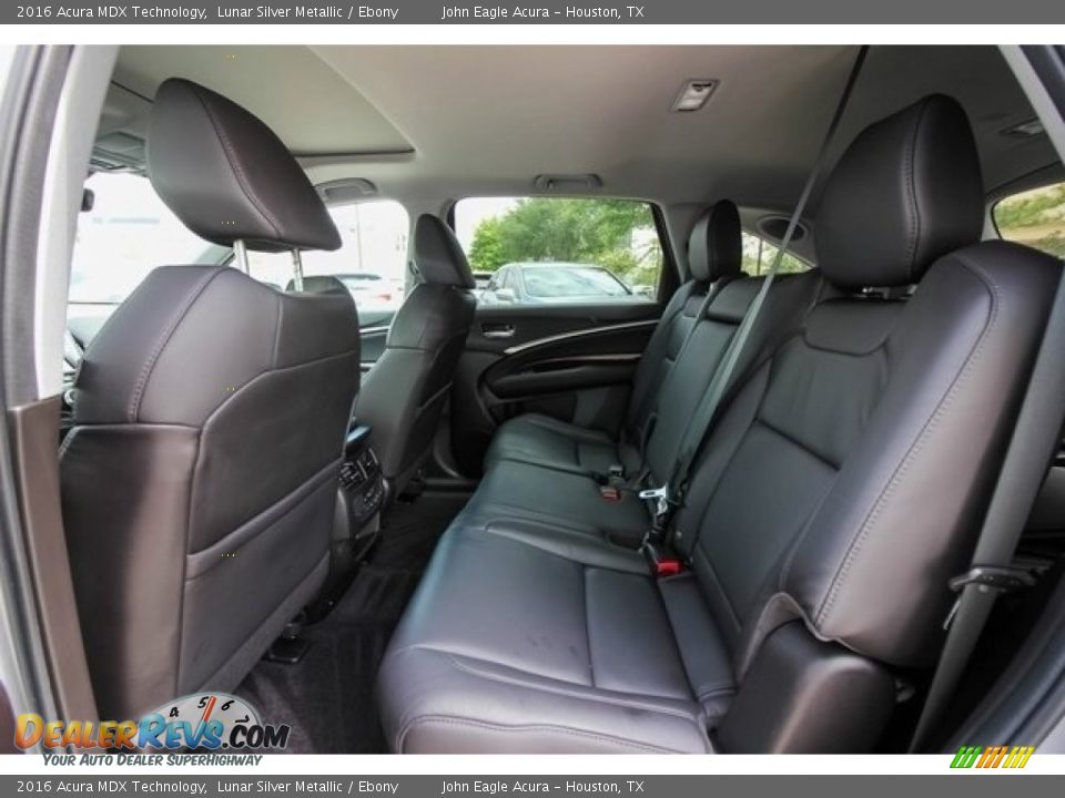 2016 Acura MDX Technology Lunar Silver Metallic / Ebony Photo #20